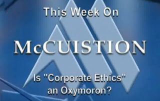 Is Corporate Ethics An Oxymoron